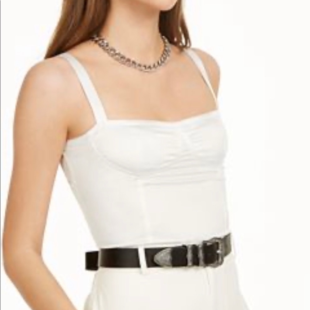 Danielle Bernstein crop top